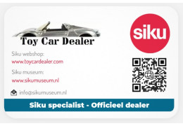 Nieuw ontwerp visitekaart ToyCarDealer.com en Sikumuseum.nl
